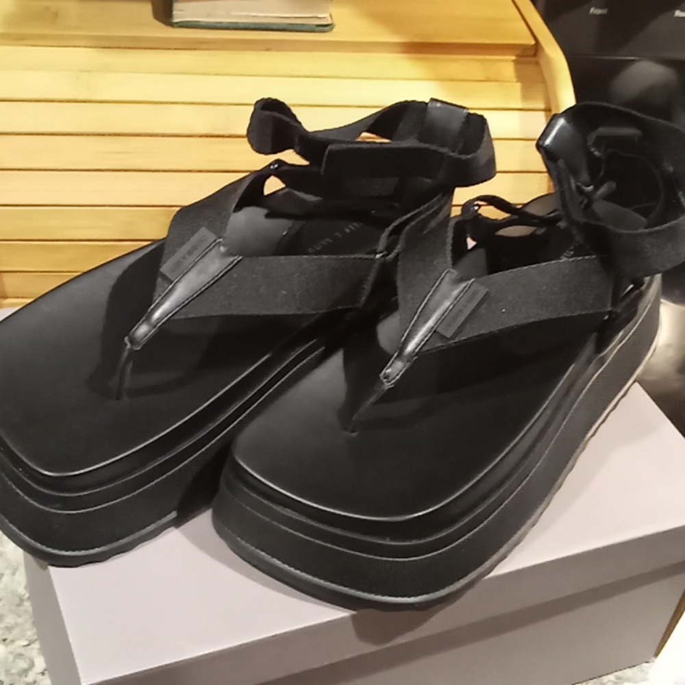 Charles & Keith women's platform open toe sandals